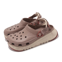 【Crocs】洞洞鞋 Hiker XcspMrbld Clog 男鞋 女鞋 拿鐵色 經典獵戶印花克駱格 卡駱馳(2096432Q9)