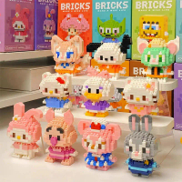 Small Particle Building Blocks, LEGO Cartoon Models, StellaLou, Educational Assembly Toys, Blind Box