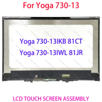 13.3" For Lenovo Yoga 730 13 YOGA 730-13IKB Yoga 730-13IWL LCD Screen Touch Digitizer Assembly YOGA 730-13 LCD FHD 1920X1080
