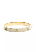 Coach COACH Women's White-Gold Bracelet