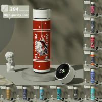 ถ้วยกาแฟสแตนเลส, แบรนด์เกม Arknights ร่วม, สีเงิน, ชานชาลา Exusiai, กระติกน้ำสูญญากาศสองมิติ, สำหรับ