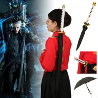 Vergil Yamato Katana Umbrella Long Raincoa Devil May Cry 5 Real Size Japanese Katana Samurai Sword S