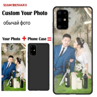 Custom soft silicone Phone Case For Samsung Galaxy S23 s22 S21 S20 S8 S9 Plus FE ultra Pro Note 10 20 ultra Photo Case DIY