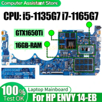 For HP ENVY 14-EB Laptop Mainboard DA0G3GMBAG0 L85348-005 M30897-601 M30896-601 i5-1135G7 i7-1165G7 Notebook Motherboard