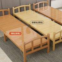夏季竹床便宜可折疊床單人雙人家用成人午休午睡硬板涼床實木板床