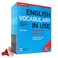 [จัดส่งทันที] 4Books/set Cambridge English Vocabulary Book English Vocabulary In Use English Learnin