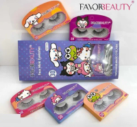 Favor Beauty Bulu Mata Eyelashes 3D Faux Mink Eyelashes Kartun Series