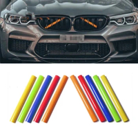 Front Grille Insert Trims Performance Decoration Stripes for BMW 3 4 5 6 7 Series X1X2X3X4X5 F10 F30 F20 F11 E60 Car Accessories