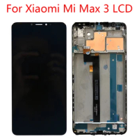 For Xiaomi Mi Max 3 Max3 Touch Screen Digitizer Assembly Replacement For Xiaomi Max3 MiMax3 LCD Display