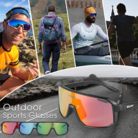 SCVCN Cycling Glasses Cycling Sunglasses Photochromic UV400 Bicycle Eyewear Sports MTB Outdoor Bike Goggles Sunglasses Eyepieces