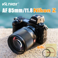 Viltrox 85mm f1.8 STM Z Camera Lens for Nikon Z mount Auto Focus fixed Lens for Nikon Z5 Z6 Z7 Z50 Z7II Z6II Camera full frame