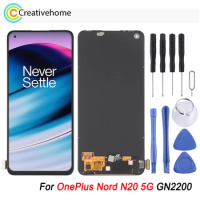 AMOLED Material LCD Screen and Digitizer Full Assembly For OnePlus Nord N20 5G GN2200 Phone Display Replacement