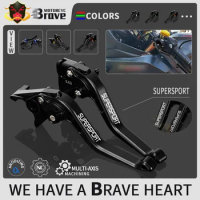 For DUCATI SUPERSPORT SUPERSPORTS 2017 2018 2019 Motorcycle Accessories CNC Aluminum Adjustable Short Brake Clutch Levers