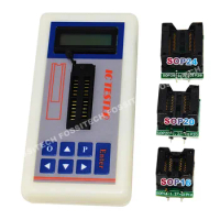 Portable Integrated Circuit IC Chip Tester Transistor Optocoupler Amplifier Regulator Tube Automatic Identification Tester