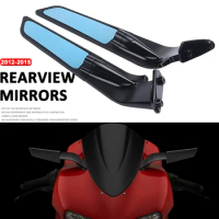 New Motorcycle Aluminum For DUCATI Panigale 899 ABS PANIGALE 1199 / S / Tricolore Rearview Mirror Rear View Mirrors Side Mirror