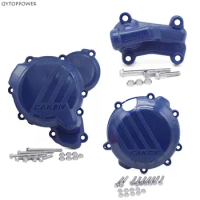 Plastic Clutch Guard Water Pump Cover Protector For KTM XCF/SXF250/350 EXCF/XCFW250/350 17-18