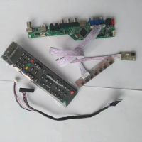 TV Controller board for LP140WH4-TLN1 LP140WH4 VGA LVDS LED 40PIN WLED LCD screen DVI 1366X768 14" laptop Pane display