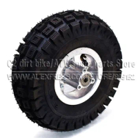 3.00-4 Electric Scooter Rear Wheel with tyre Alloy Rim hub and inner tube wheels Gas scooter bike motorcycle
