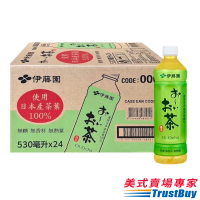 【美式賣場】伊藤園 Oi Ocha 綠茶530mL X 24瓶/箱