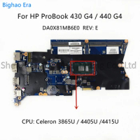 DA0X81MB6E0 For HP ProBook 430 G4 440 G4 Laptop Motherboard With i3-7100U i5 i7 CPU DDR4 905792-601 905794-001 905791/905798-601