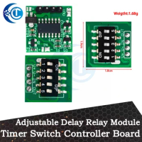 Timer Switch Controller Board 10S-24H Adjustable Delay Relay Module For Delay Switch/Timer/Timing Lamp