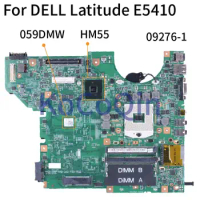 For DELL Latitude E5410 Notebook Mainboard 09276-1 059DMW HM55 DDR3 Laptop Motherboard