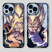Anime D-Dragons B-Balls G-Gokus Phone Case for Apple iPhone 15 Pro Max 13 14 Plus 12 Mini 11 Pro XR 8 SE 7 6S XS MAX Matte Cover