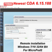 New CDA 6.15.188 CDA6 Engineering Software Work with MicroPod 2 II for FLASH Downloader AND VIN EDITING for DODGE/CHRYSLER /JEEP