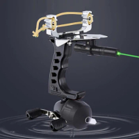 WILDHUNT Outdoor Shooting Fishing Slingshot Professional Hunting Big Powerful Laser Slingshot For Hunting Catapult Crossbow