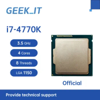 Core i7-4770K SR147 3.5GHz 4-Cores 8-Threads 8MB 84W LGA1150 i7 4770K