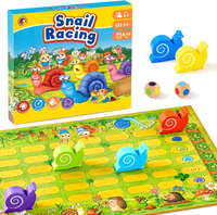 Snails Pace Race Game Classic Board Game for 2-6 Players Ages 3-6