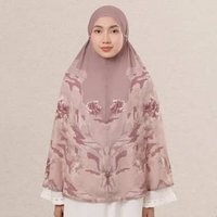 DOA Indonesia - Baiti Hala Khimar Syar'i - Dusty Mauve Simplicity