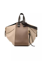 LOEWE 二手 Loewe 小號三色軟粒面小牛皮吊床包