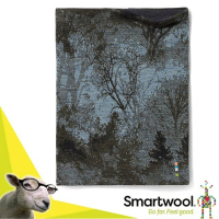 【SmartWool】Thermal 美麗諾羊毛雙面兩用短頸套.頭巾.圍巾.圍脖_SW017071-M13 黑森林