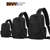 Cặp đeo chéo, Balo đeo chéo nam vải canvas chống nước BAVY FASHION thời trang Hàn Quốc chống trộm KH