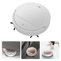 1 Set Robot Vacuum 1800Pa Super Suction Auto Mapping 2.0 & Anti-Hair Wrap Turbo Brush 90min Long Lif