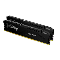 Kingston 金士頓 FURY Beast 獸獵者 DDR5 5600 64GB(32Gx2) CL36 桌上型超頻記憶體 KF556C36BBEK2-64