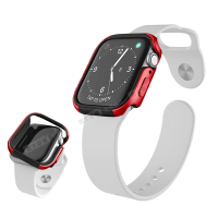 刀鋒Edge Apple Watch Series 5 44mm 鋁合金雙料保護殼 野性紅