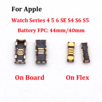 2/5/10Pcs Battery Flex Cable FPC Connector Contact Jack For Apple Watch Series 4 5 6 SE S4 S6 S5 40mm 44mm Board Motherboard