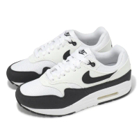 【NIKE 耐吉】休閒鞋 Wmns Air Max 1 女鞋 白 黑 殺人鯨 氣墊 經典 運動鞋(DZ2628-102)