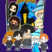 Paper Doll DIY Harry Potter Mainan Buku Bongkar Pasang Anak Hellowen Series Melatih Motorik Halus An
