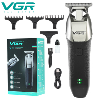 VGR型男油頭電剪【V-171】0刀頭電推剪刮鬍造型兩用剃刀 USB充電自助理髮剪頭雕刻剪