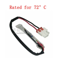 Thermal Fuse Defrost Sensor for Samsung Fridge Freezers Replacement Defrosting Temperature Fuse Rated for 72°C Parts (White)