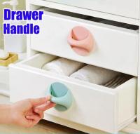 Door Handle Self-adhesive Drawer Knobs Punch-Free Drawer Cupboard Cabinet Refrigerator Handle Pull H