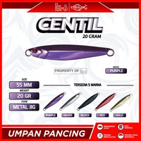 UMPAN RELIX NUSANTARA METAL JIG CENTIL| SIZE 20 GRAM Silver
