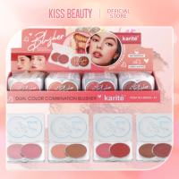 PEMERAH PIPI KARITE DUAL COLOR COMBINATION BLUSHER POWDER DUAL BLUSHER 89050-47