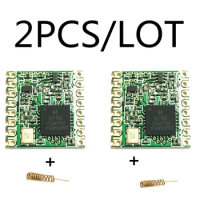 2PCS RFM95 RFM95W 868 915 RFM95-868MHz RFM95-915MHz LORA SX1276 wireless transceiver module ORIGINAL