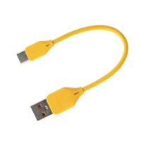 【realme】真我原廠 15cm短版 USB-A to Type-C充電線 - 行動電源適用(袋裝)