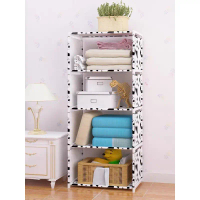 Book shelf rack 3 tier 3colums or 5 Tier 10 columns book + with thicken rear cloth