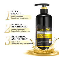 Argan Oil Shampoo Perawatan Rambut Keratin Pelembap Minyak Argan Kualitas Tinggi DFINE Profesional 5